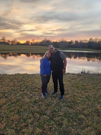 Taken by the pond on the property