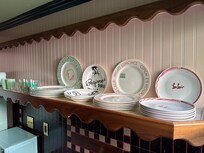 Branded kitchen plates