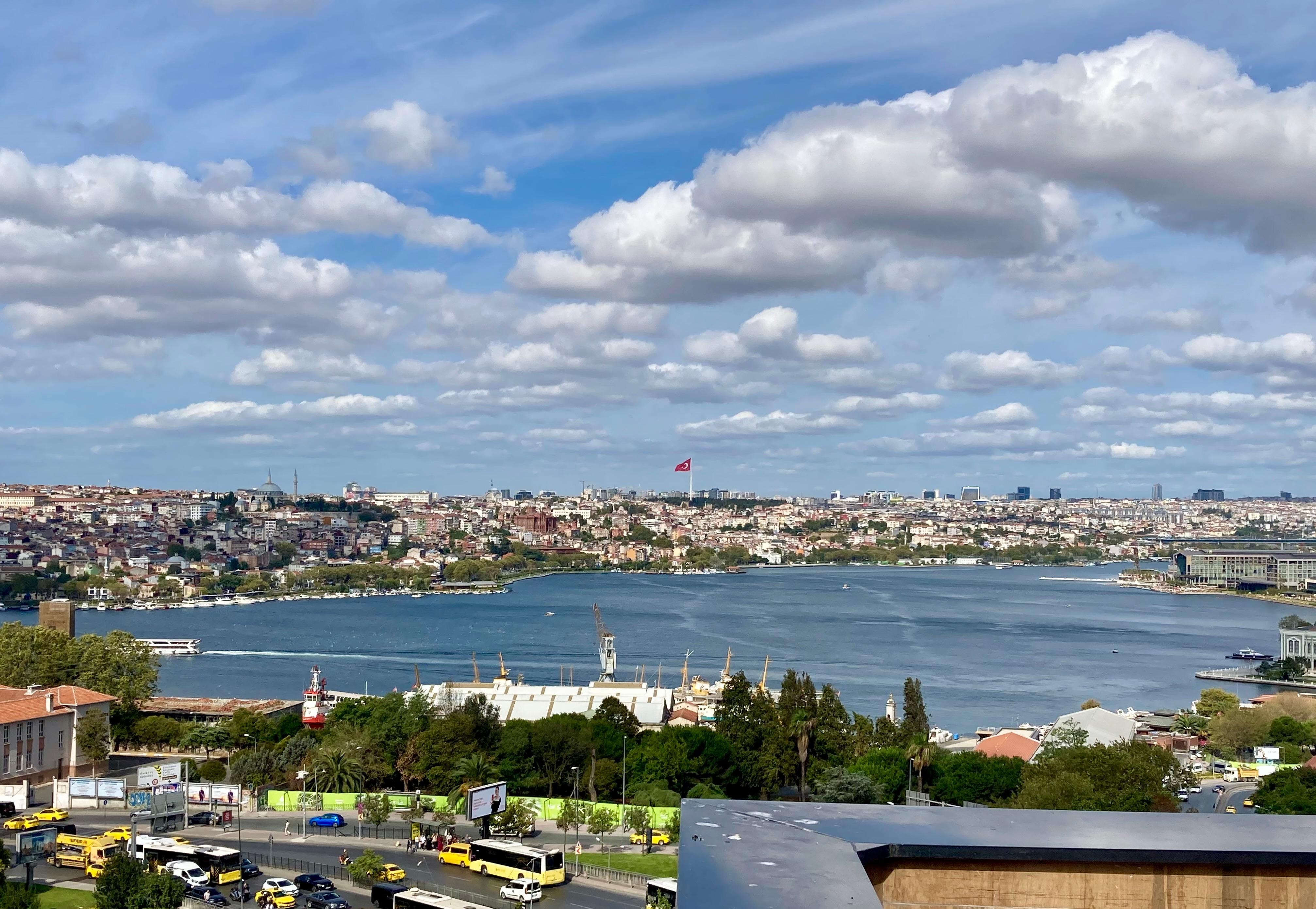 View from the breakfast room.