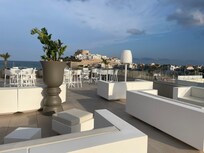 Terrasse de l’hôtel