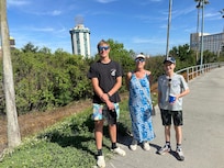 path to Universal Orlando CityWalk