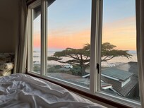 Sunrise from the primary bedroom