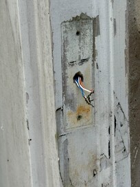 Door bell gone.