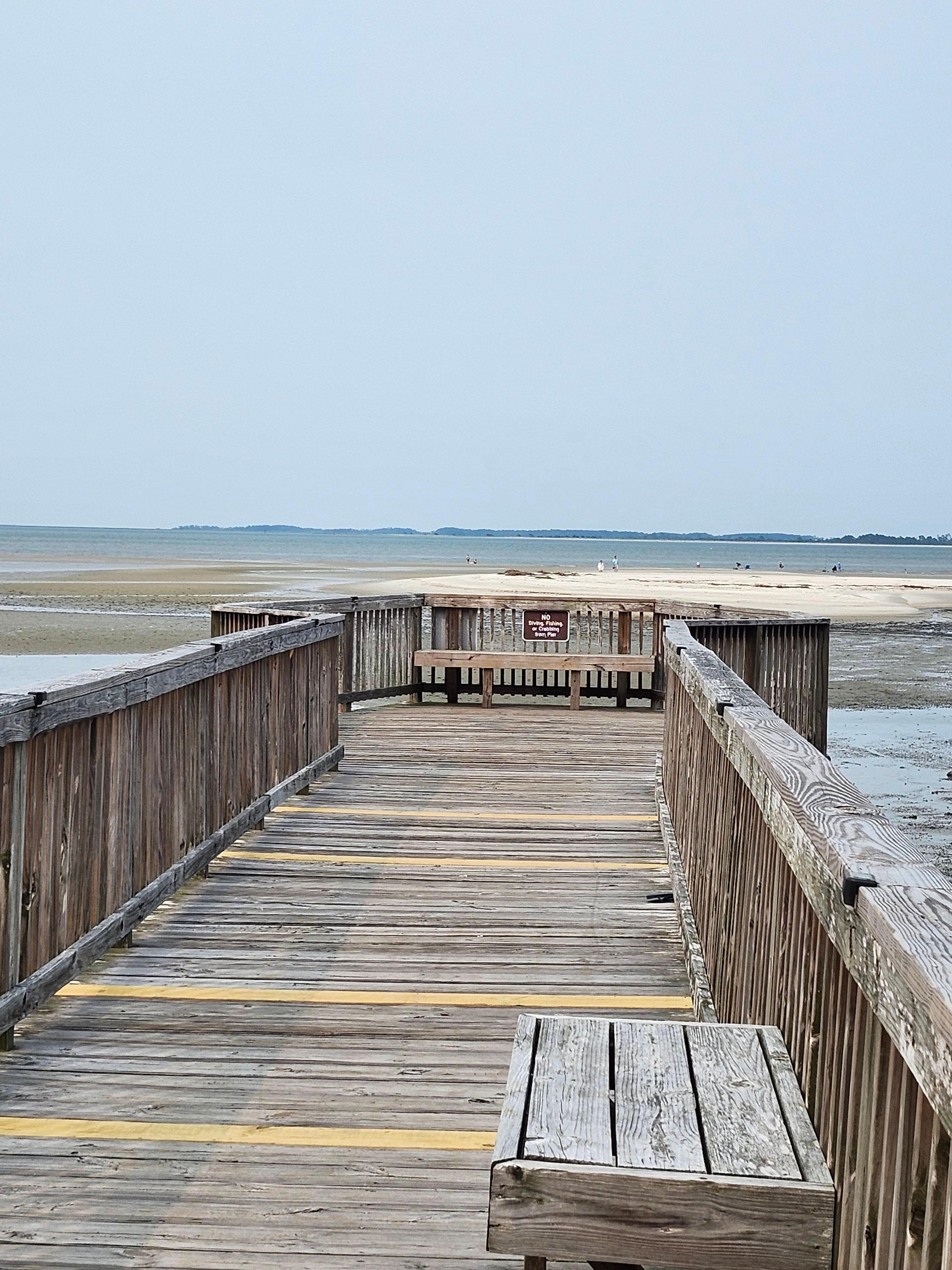 Boardwalk to beach
