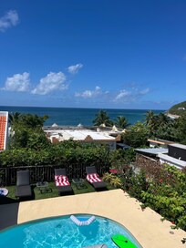 A photo from top balcony.