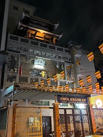 Lane adjacent to hotel.