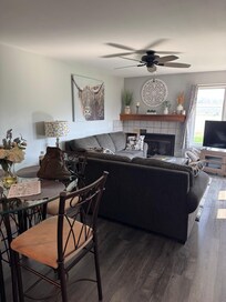 Living/dining sized for 2