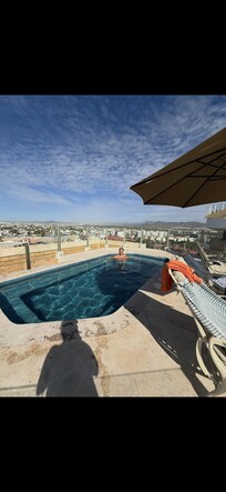 Soaking in the sun, enjoying the water