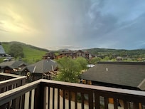 View from room balcony