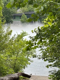 Walking through the neighborhood