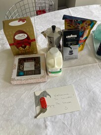 A very generous Welcome Basket!