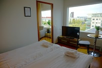 The bedroom of junior suite