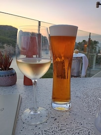 Sunset drinks
