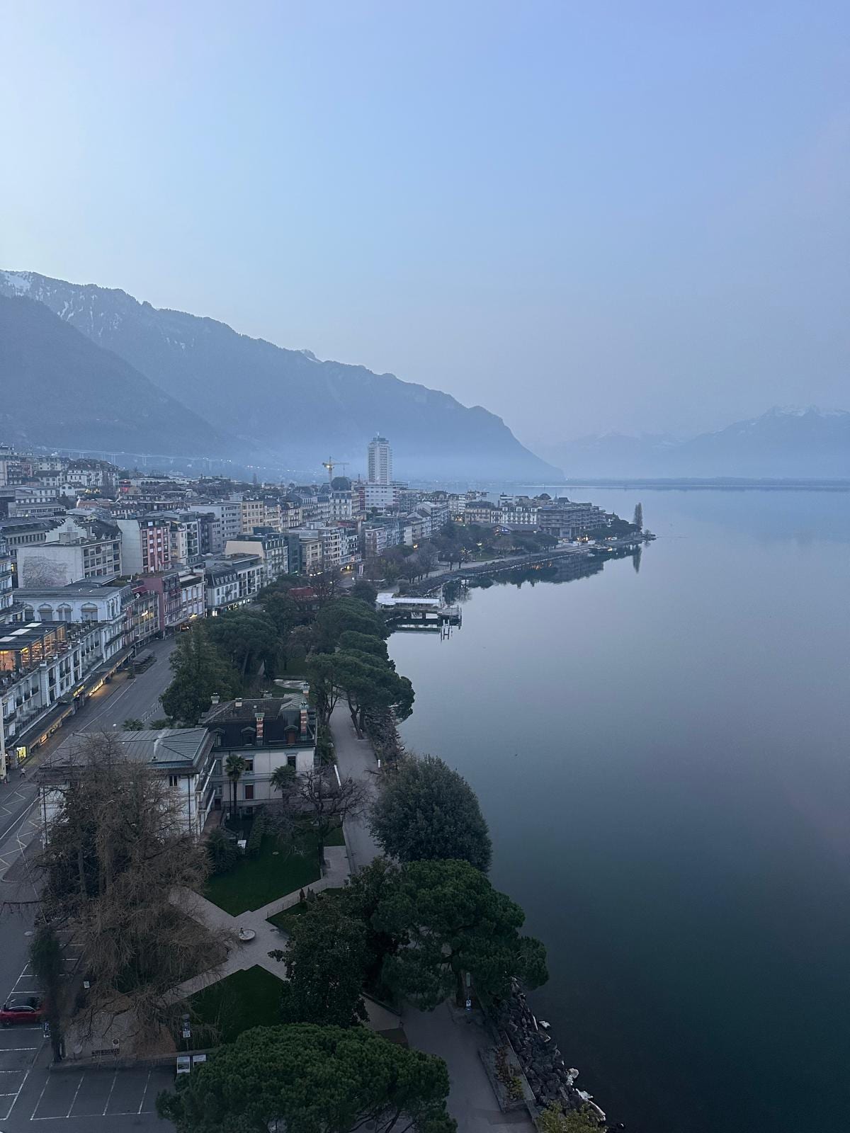 The Riviera view from the Mona Hotel