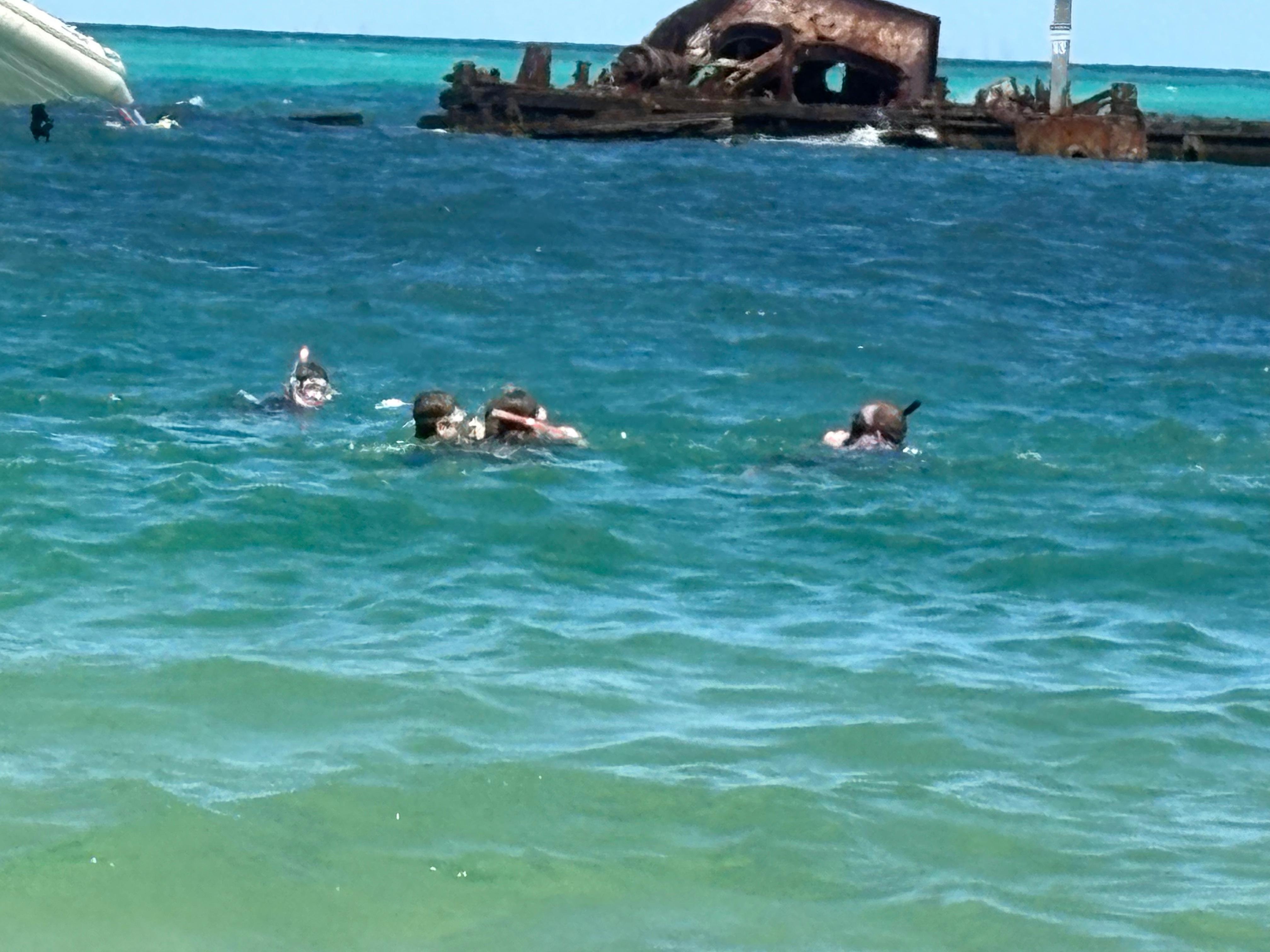 Diving on the wrecks just amazing