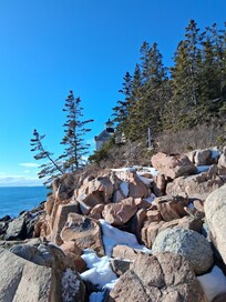 Beautiful Bass Harbor Light a scenic walk from Mermaid Cottage.