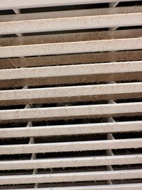 Dirty vent.