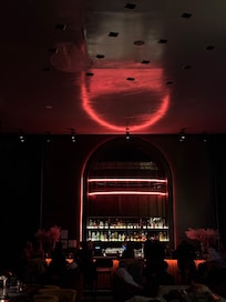 Bar area in the lobby.