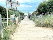 Ramp to beach