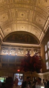 The view from the gold room