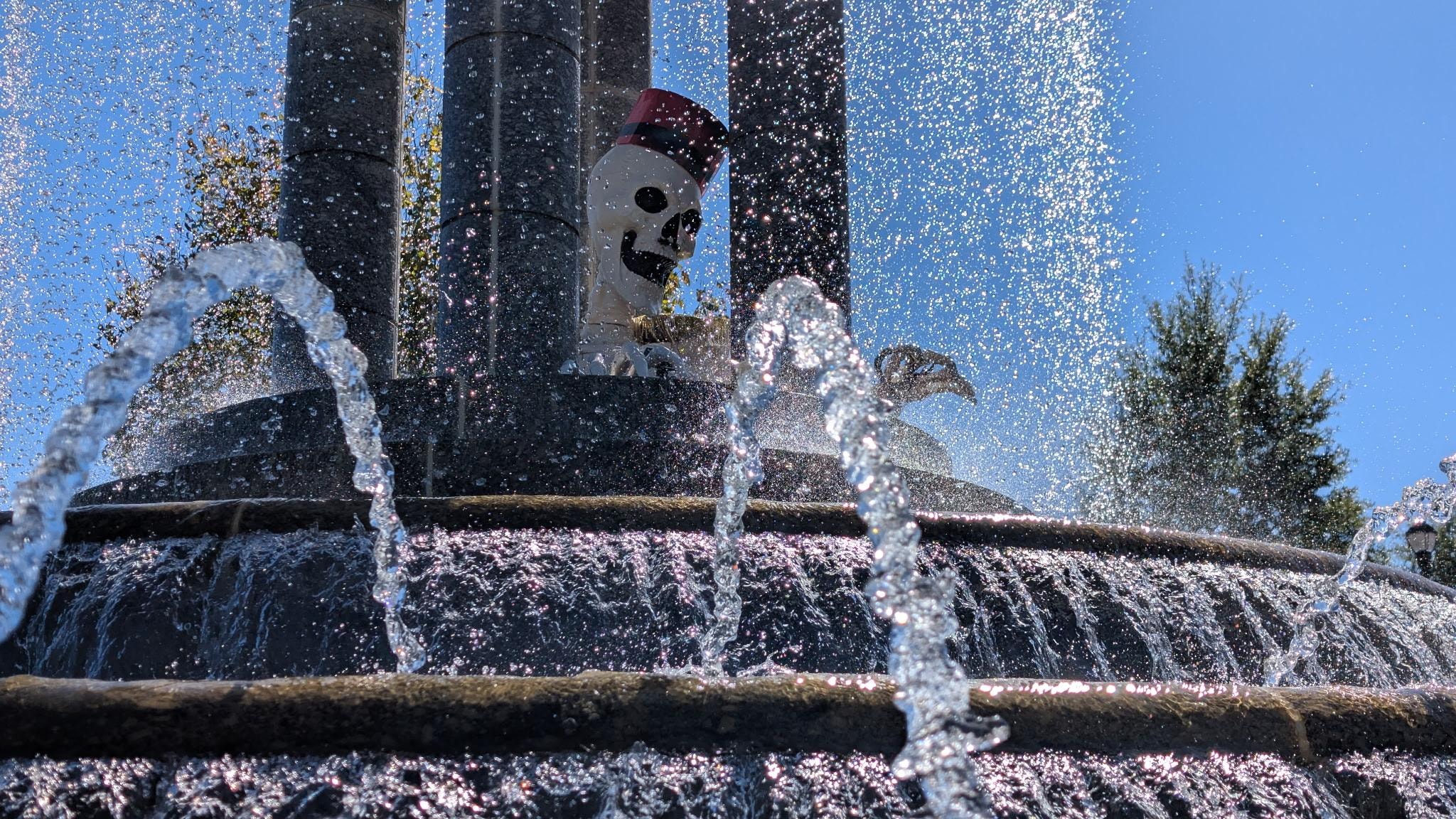 Downtown Cary Park at Halloween 🎃 