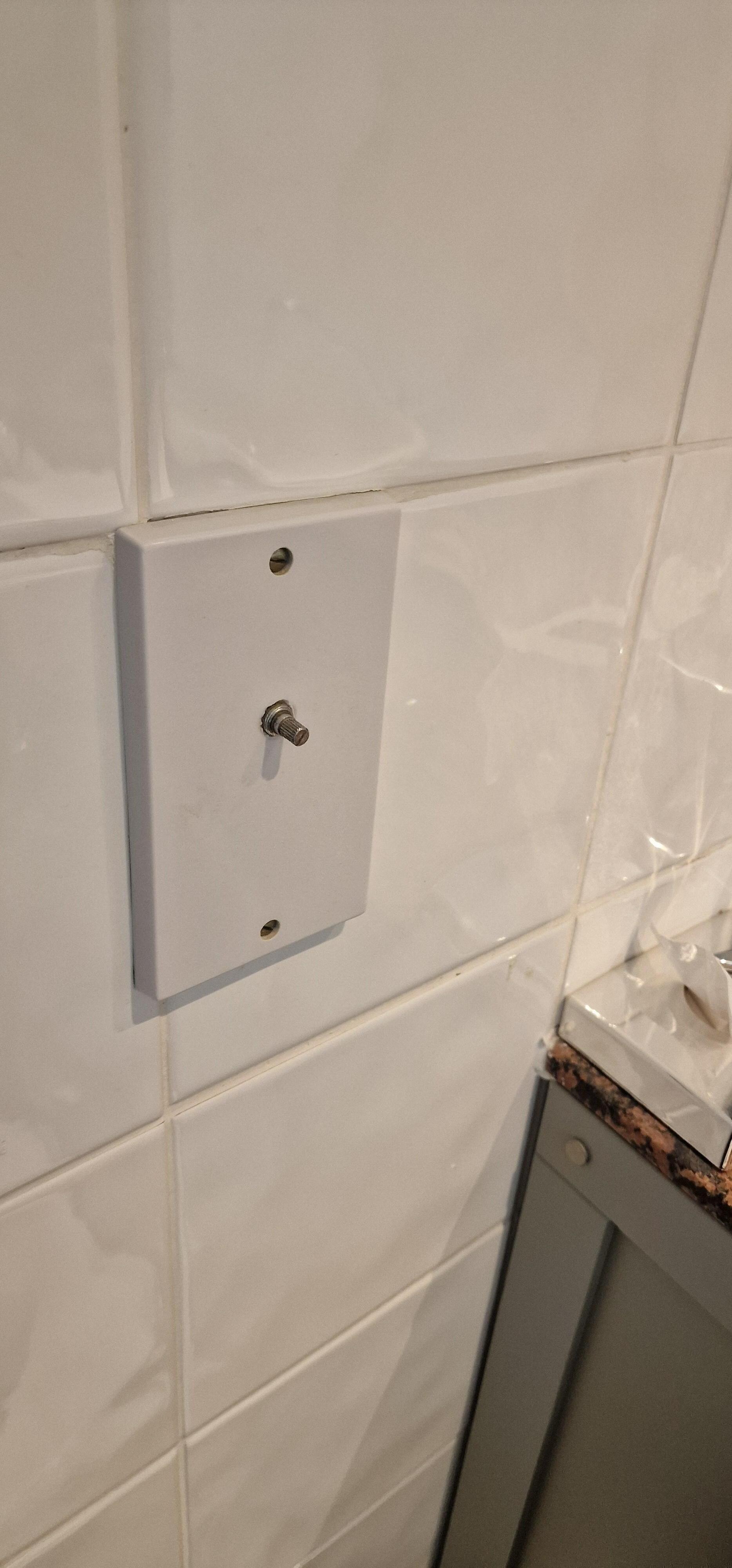 Unknown switch/dial in bathroom