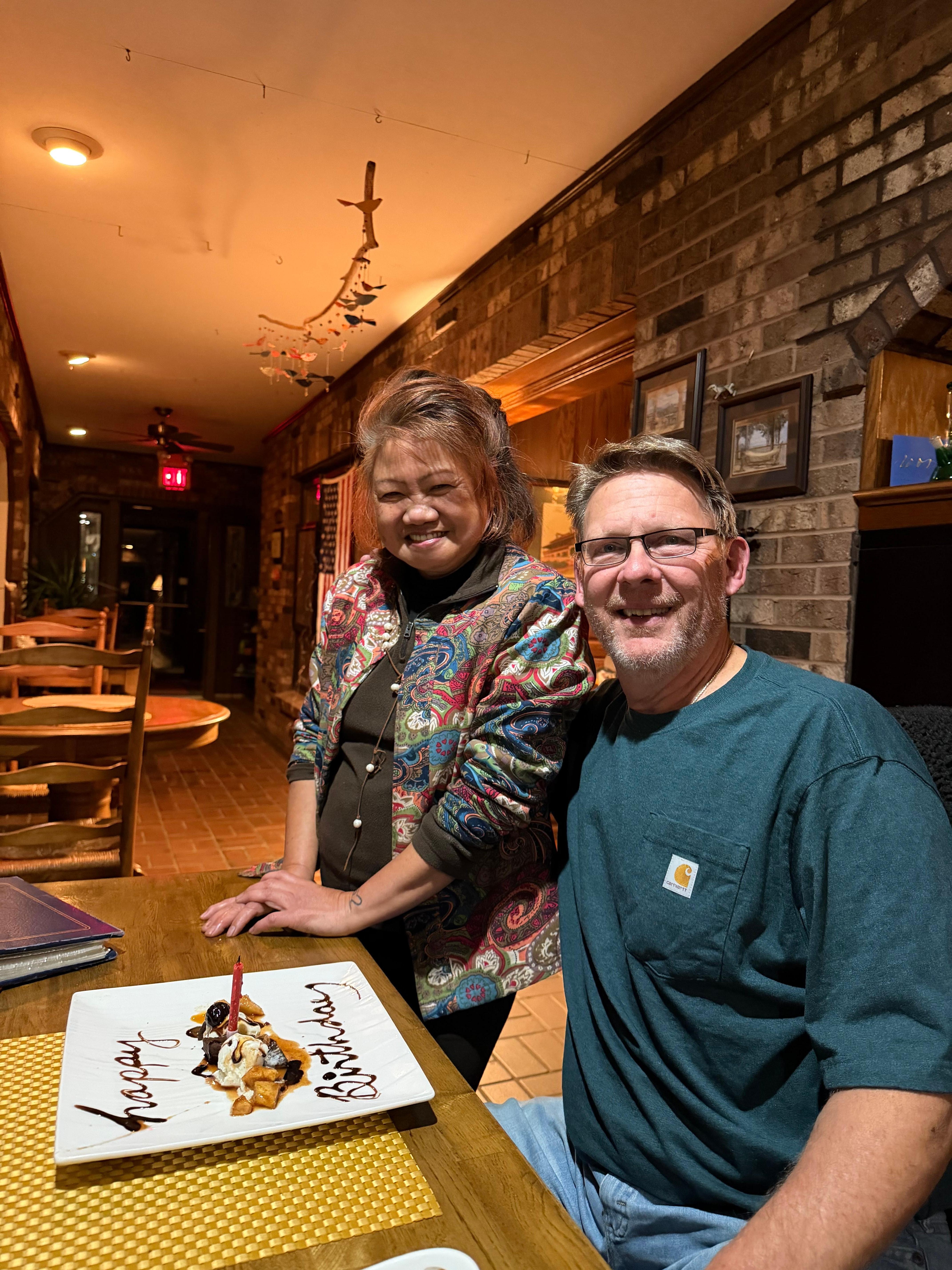 Thank you Joy for a wonderful birthday experience and a tour of your terrific home!!