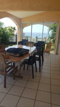 Terrasse couverte