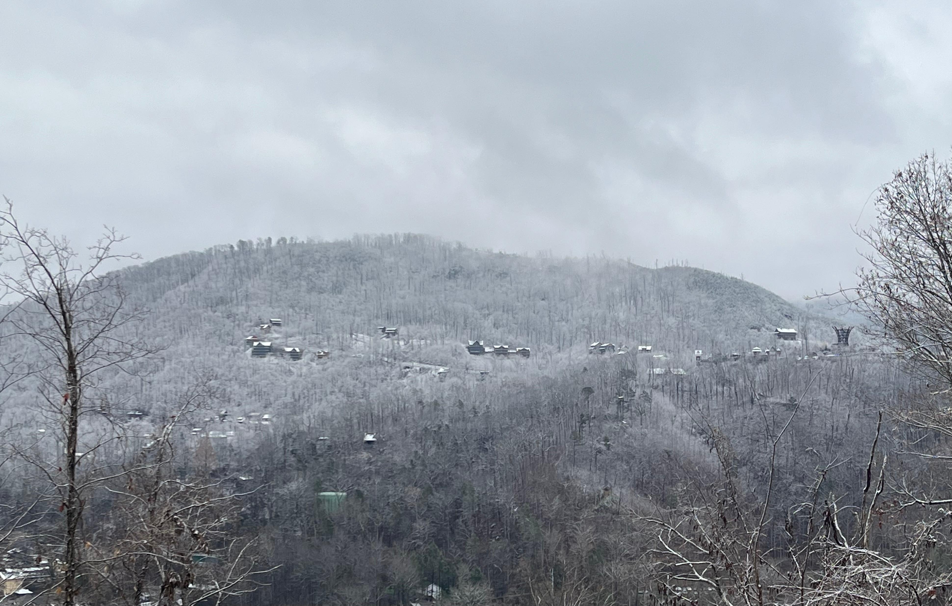 Beautiful view in the December mornings