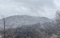 Beautiful view in the December mornings