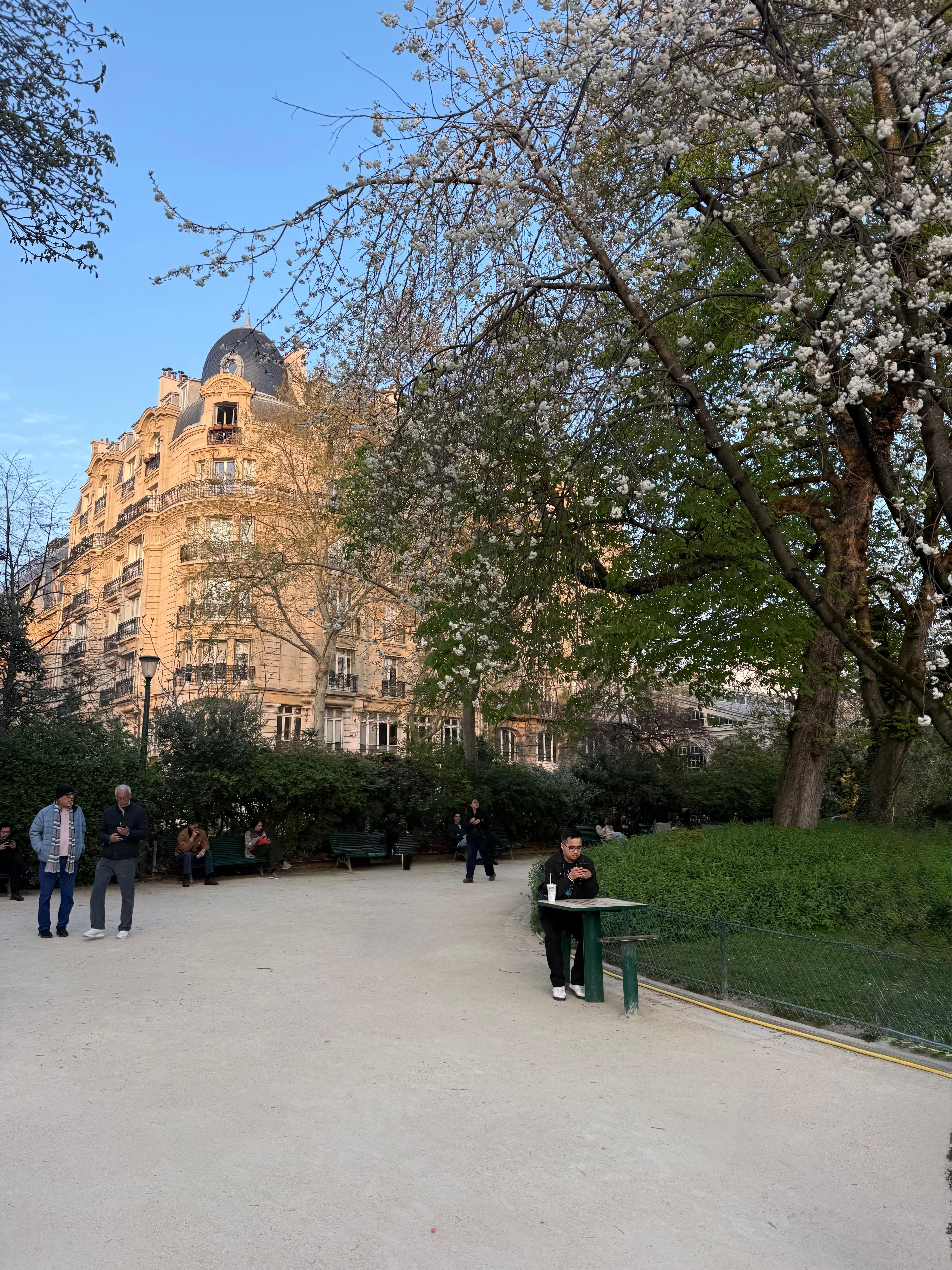 Park 3 minute walk from apartment