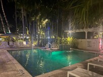 Beautiful pool day or night
