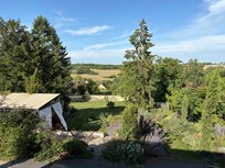 Vues du gĂźte et du patio