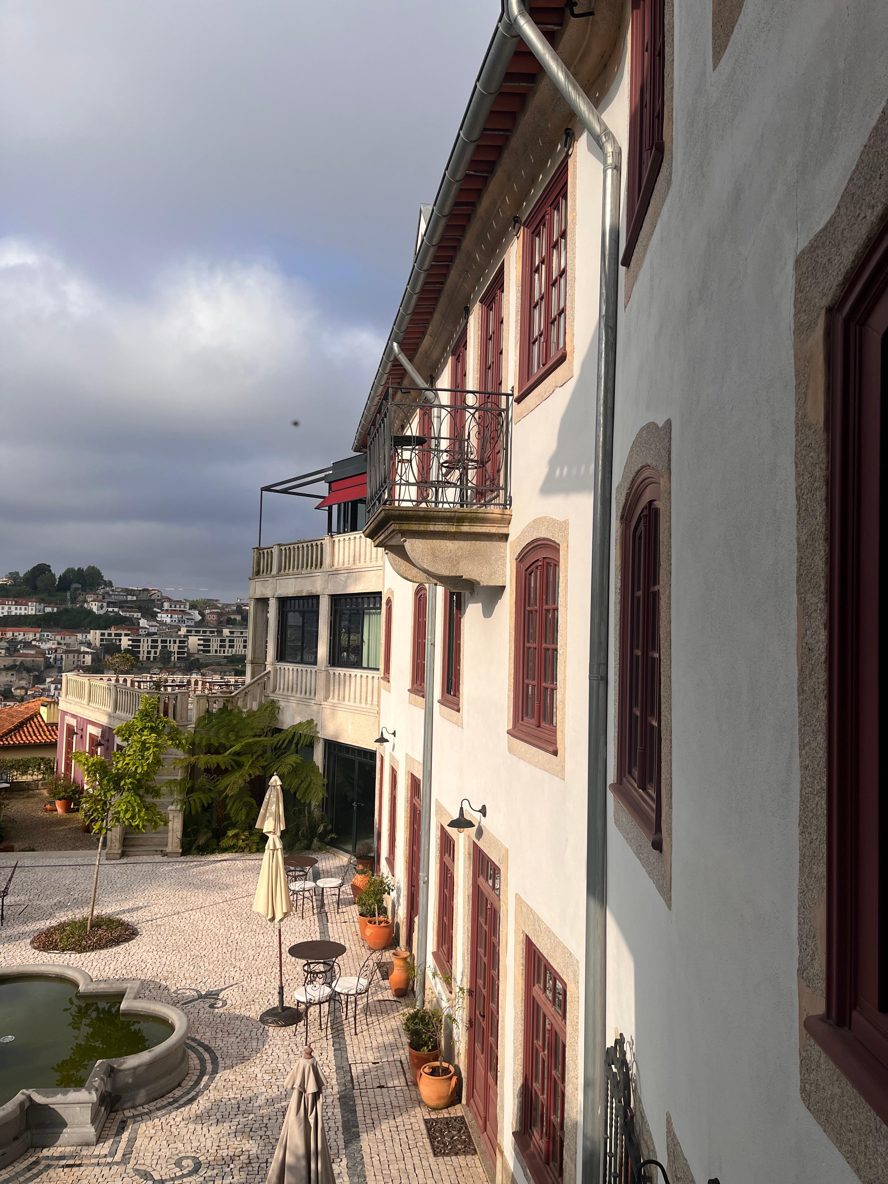 Courtyard facade