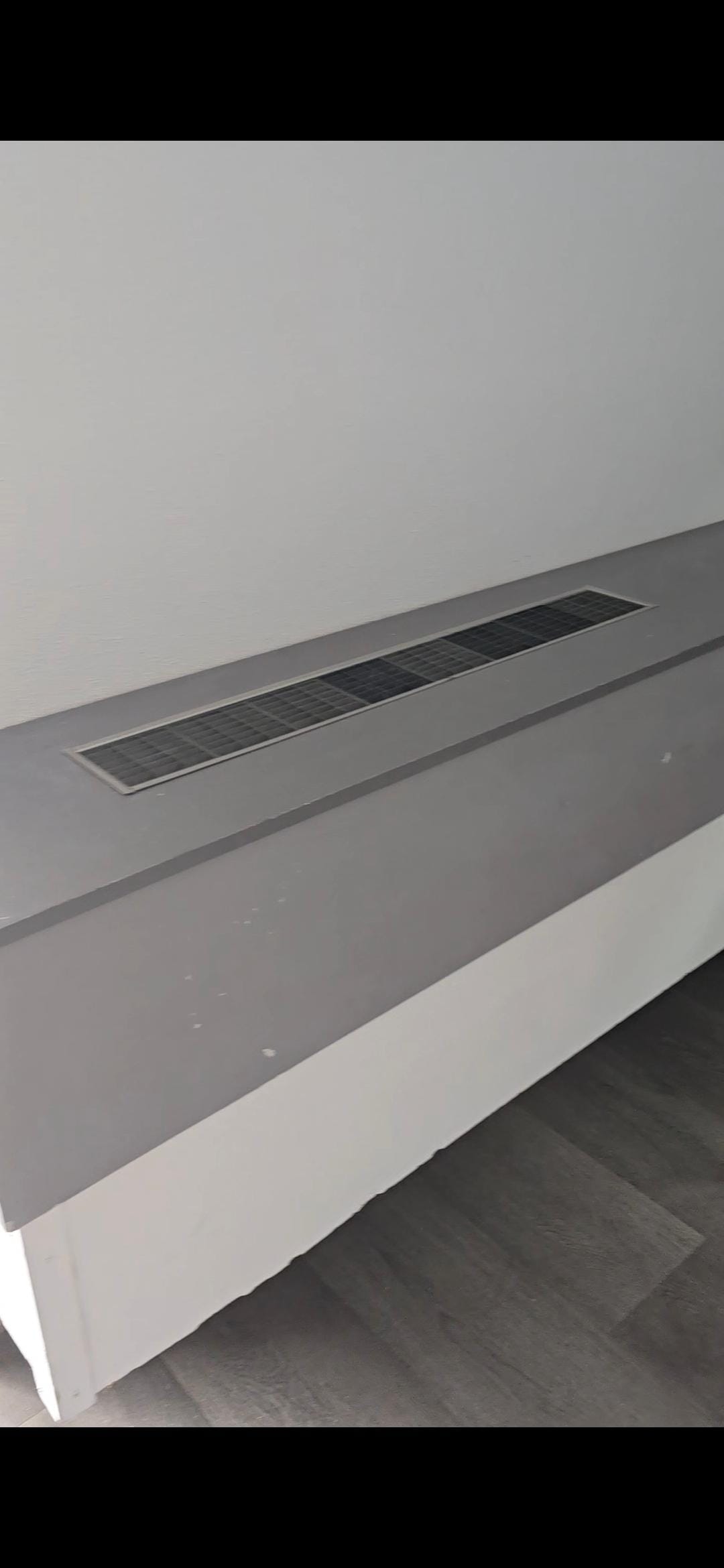 No idea what the vent is for, but it's taking up surface space.