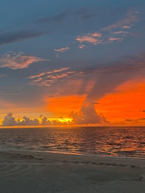 Sunrise on the beach
