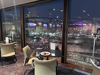 View from the restaurant.