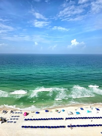 Gulf view from balcony