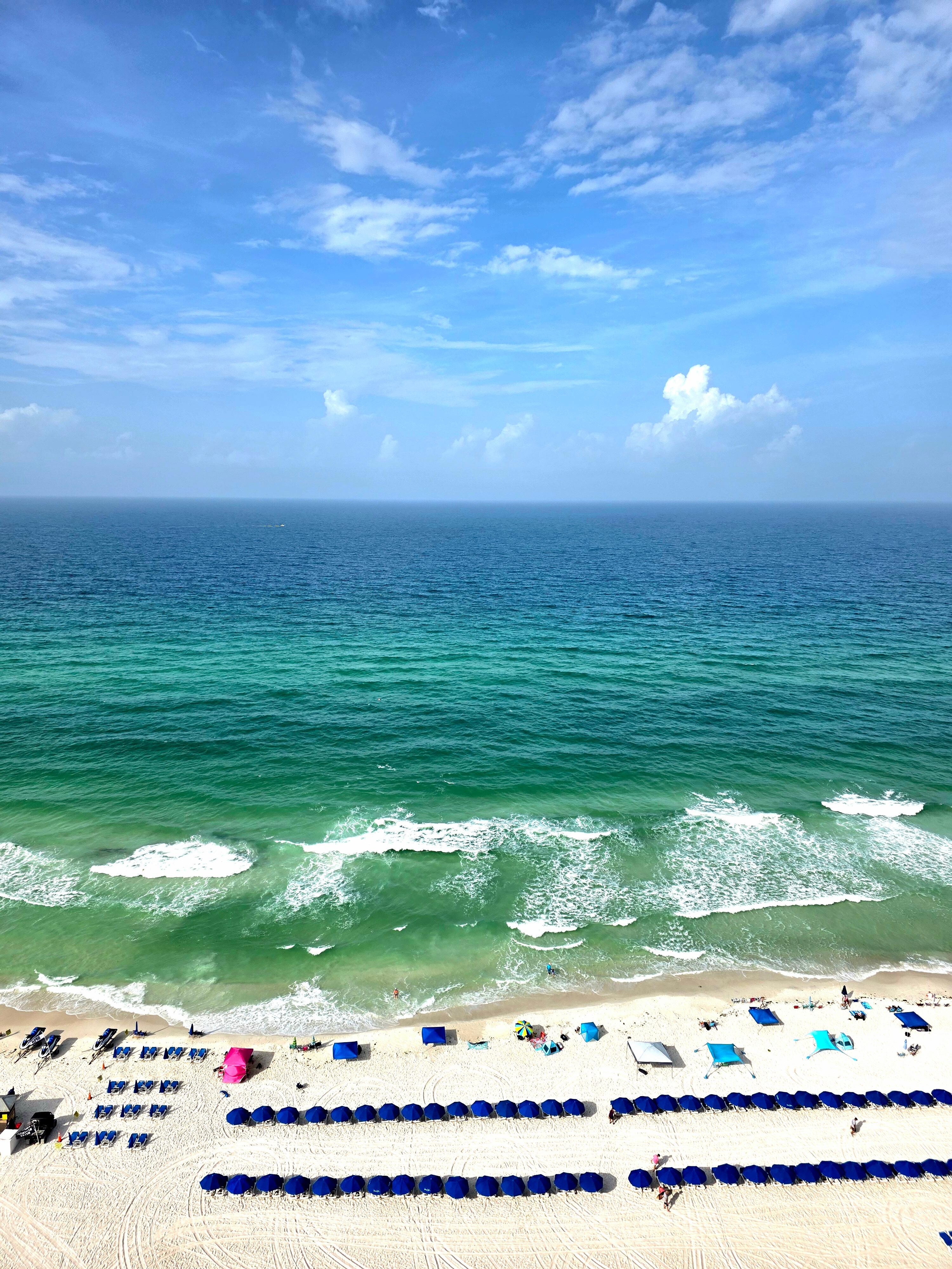 Gulf view from balcony