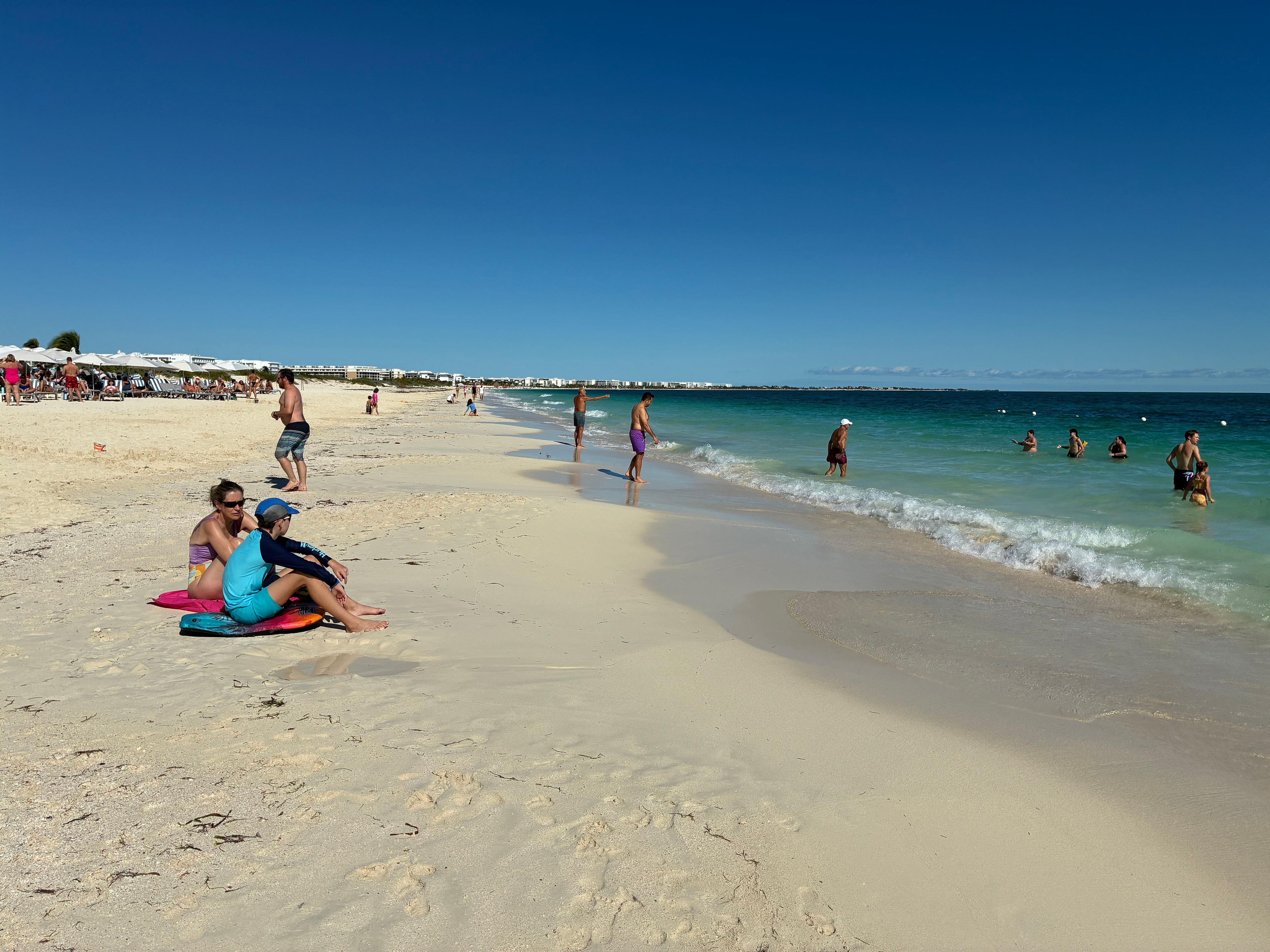 A view of the beautiful beach!