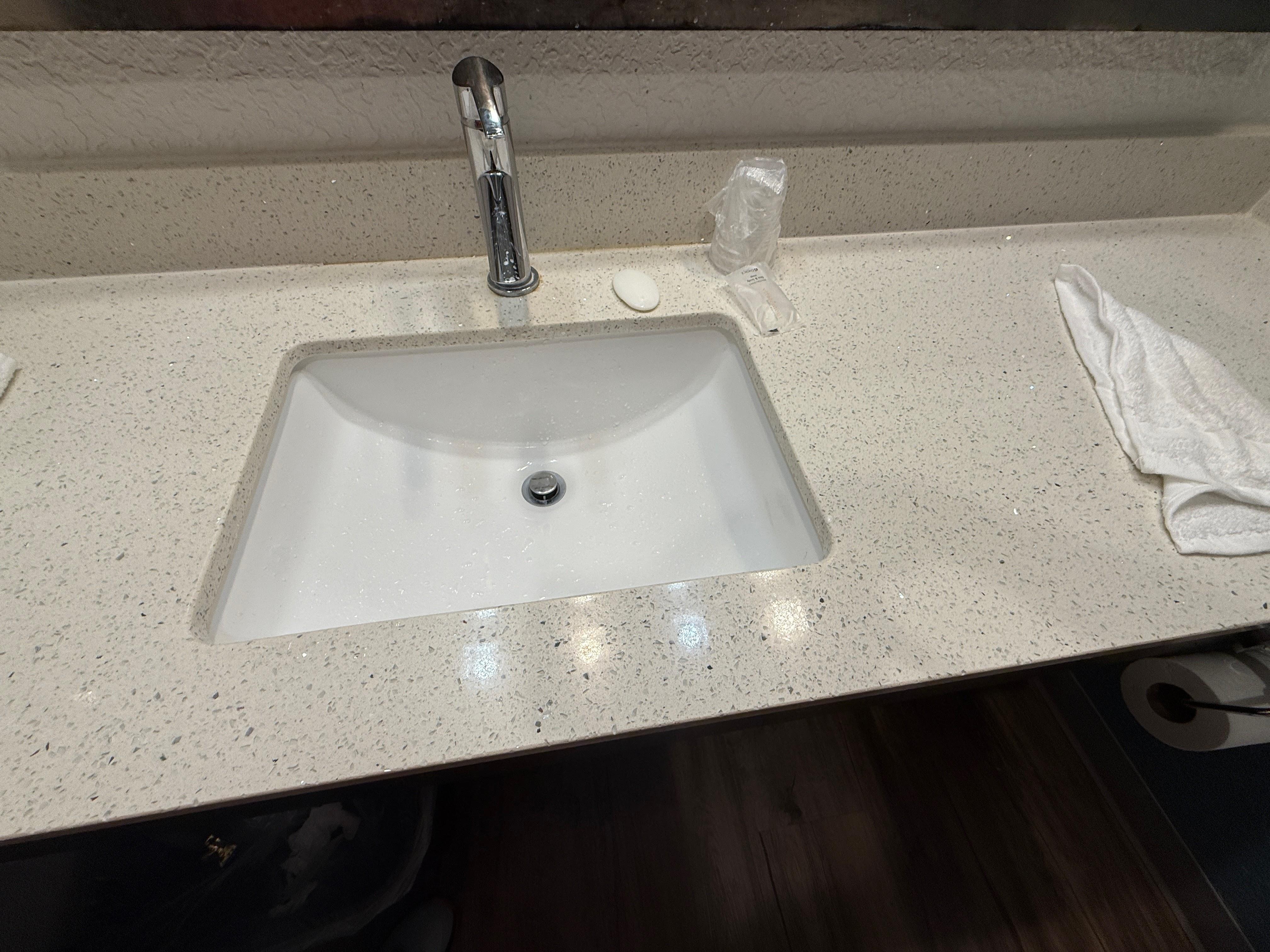 Basically no toiletries.