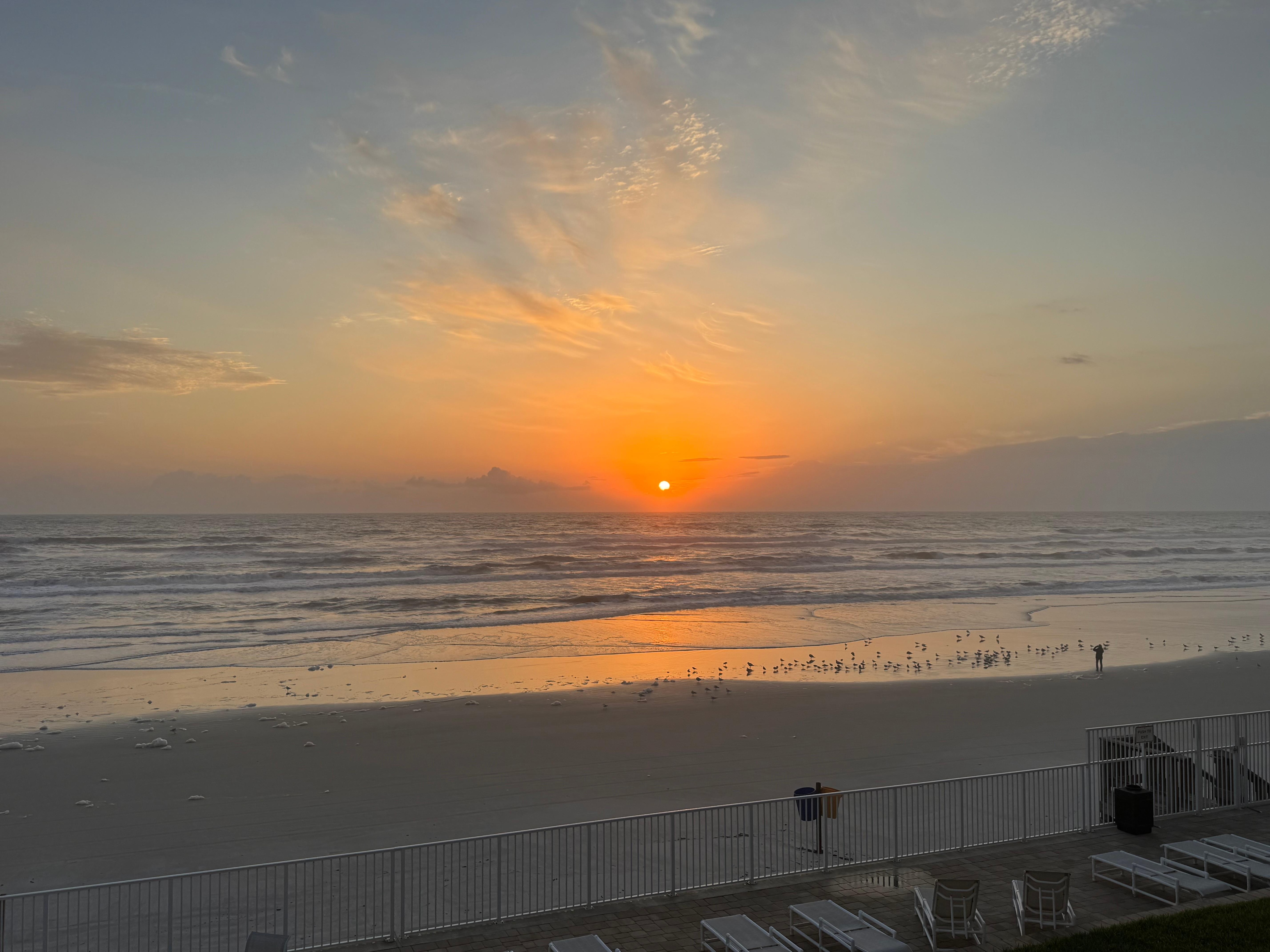 These are from the balcony