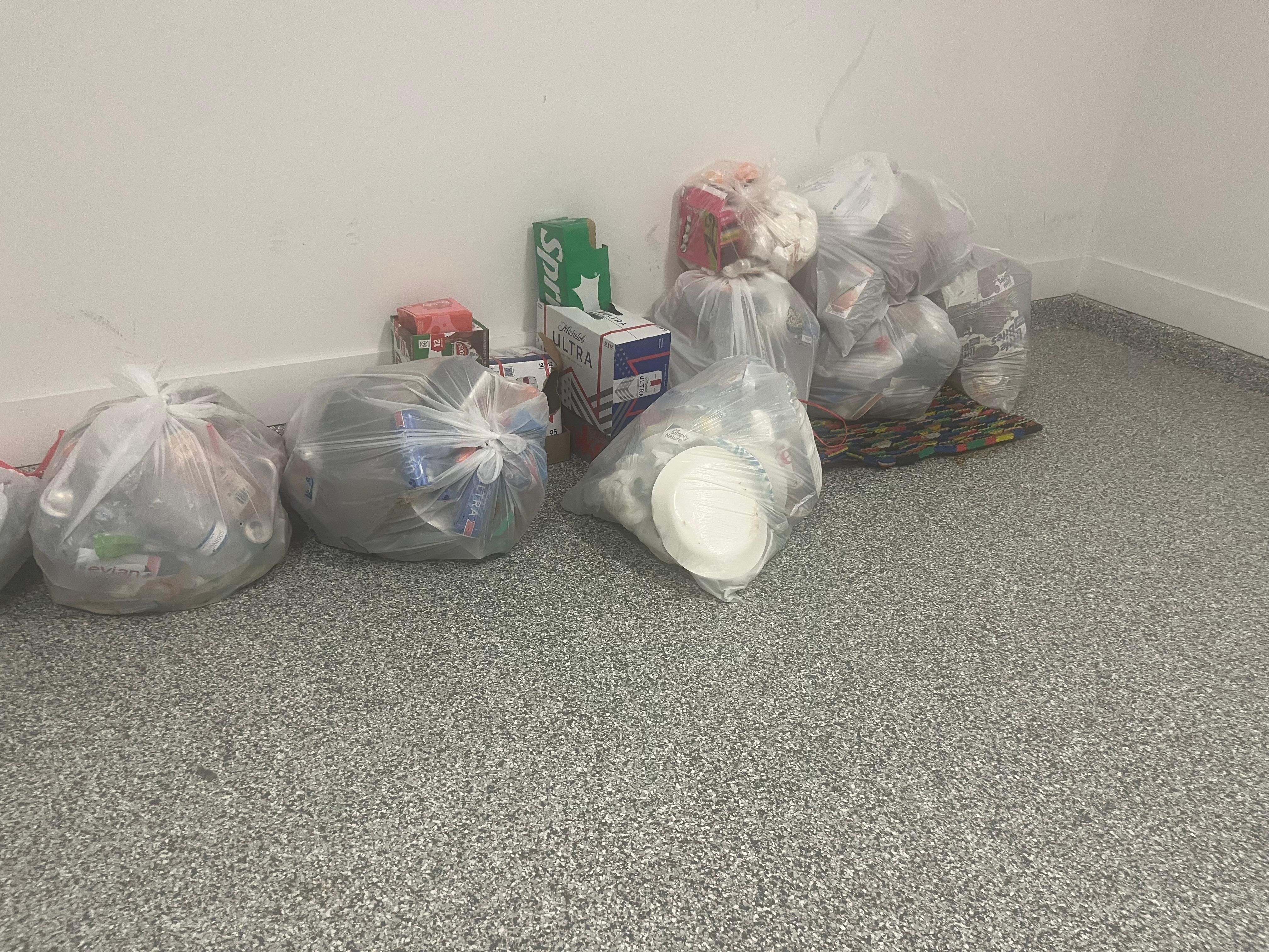 This is what greeted us when we arrived. This condo is for sale. Owners need a new company to manage this property!