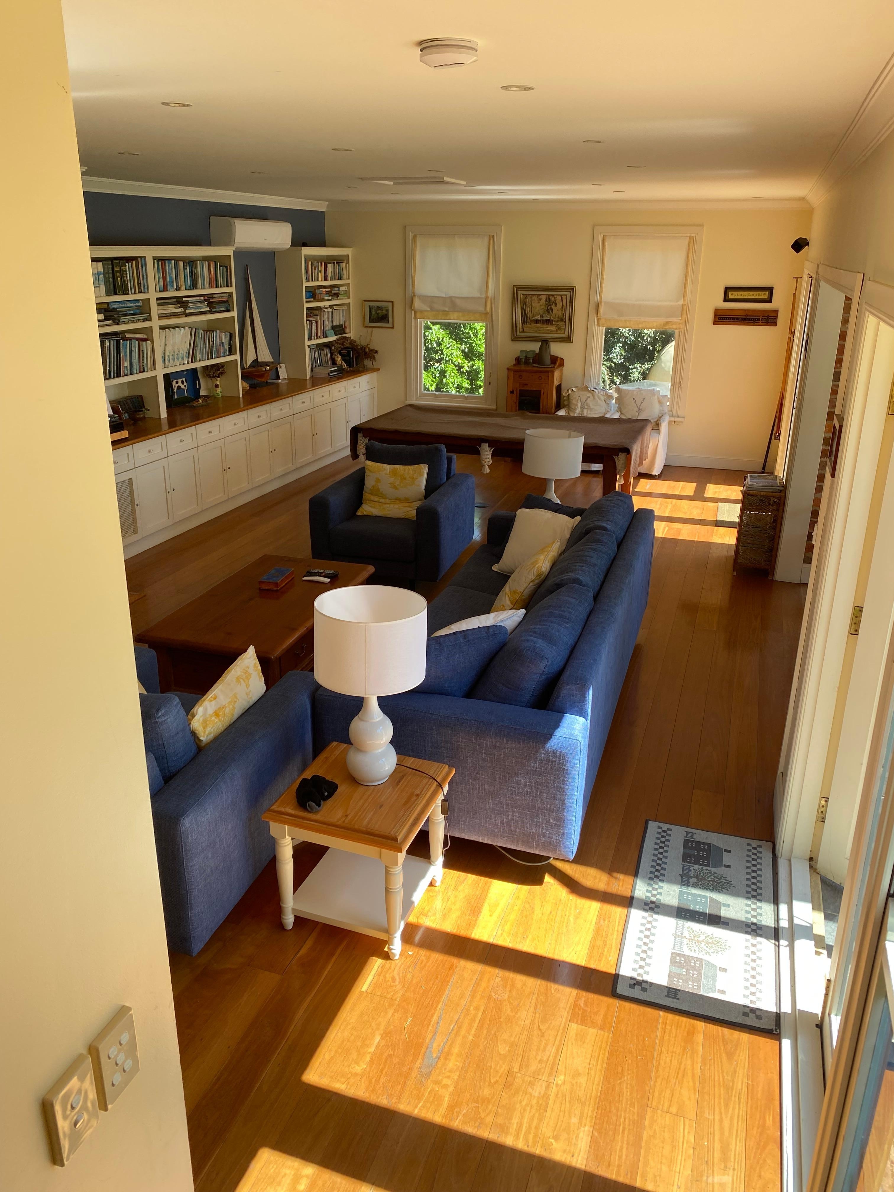 Relax in the family area 