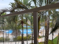 The Pool
Surrounds the hotel so it was beautiful