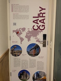 I got the Calgary room and that’s exactly where I’m from… Very nice touch