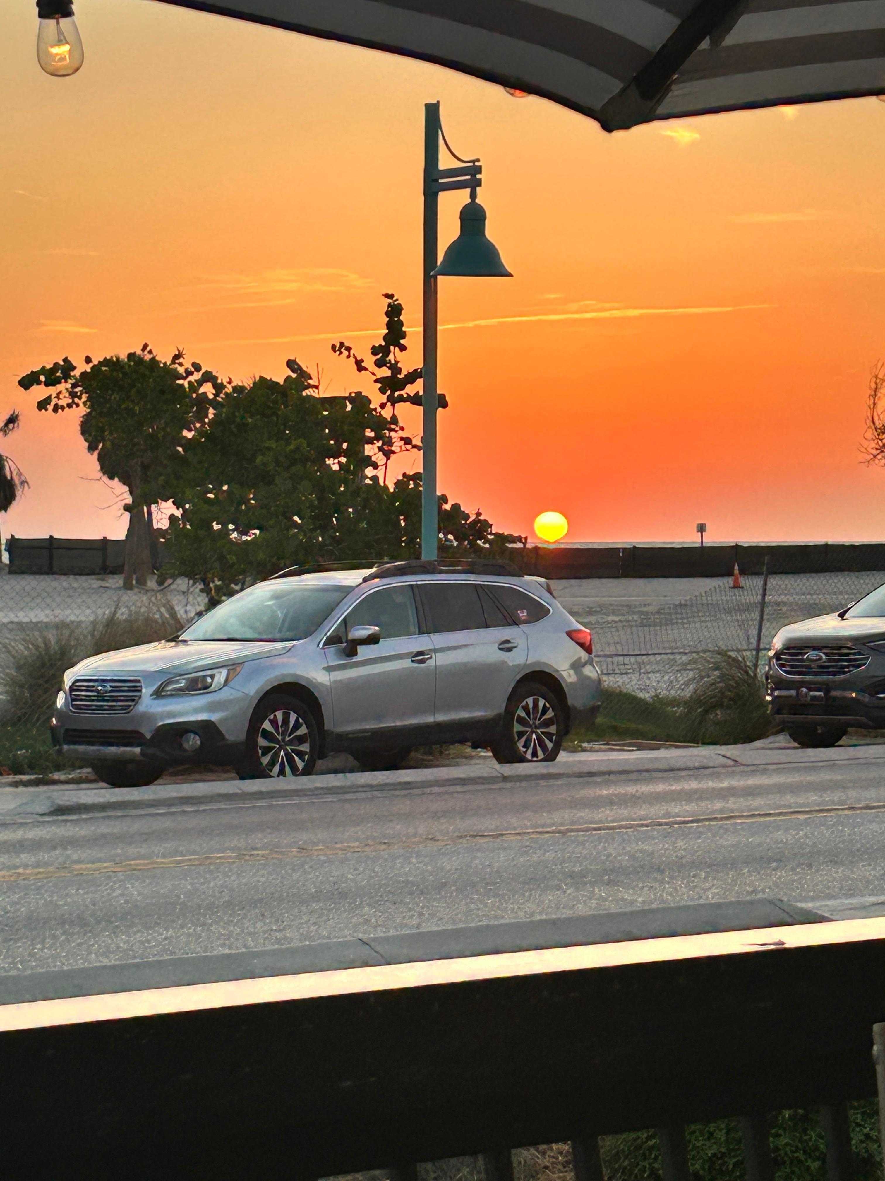 Sunset from the Waverly Reataurant