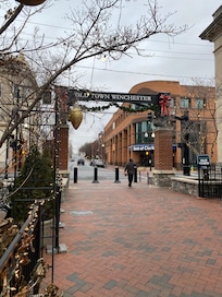 Walking mall in Winchester.