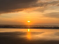 Sunrise at the beach