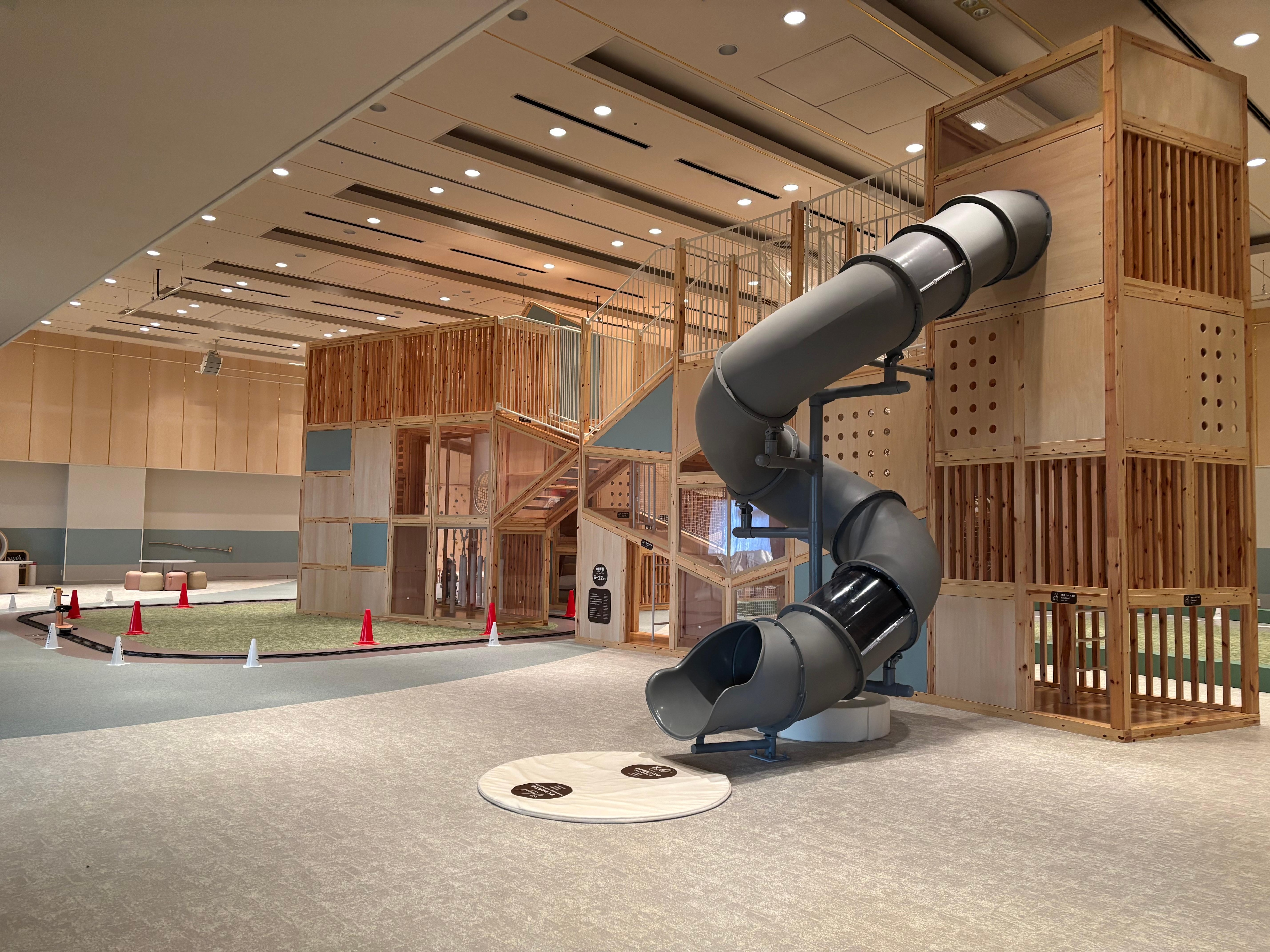 お子さんが楽しく遊んでいました。